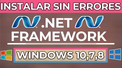 net framework para windows 10.